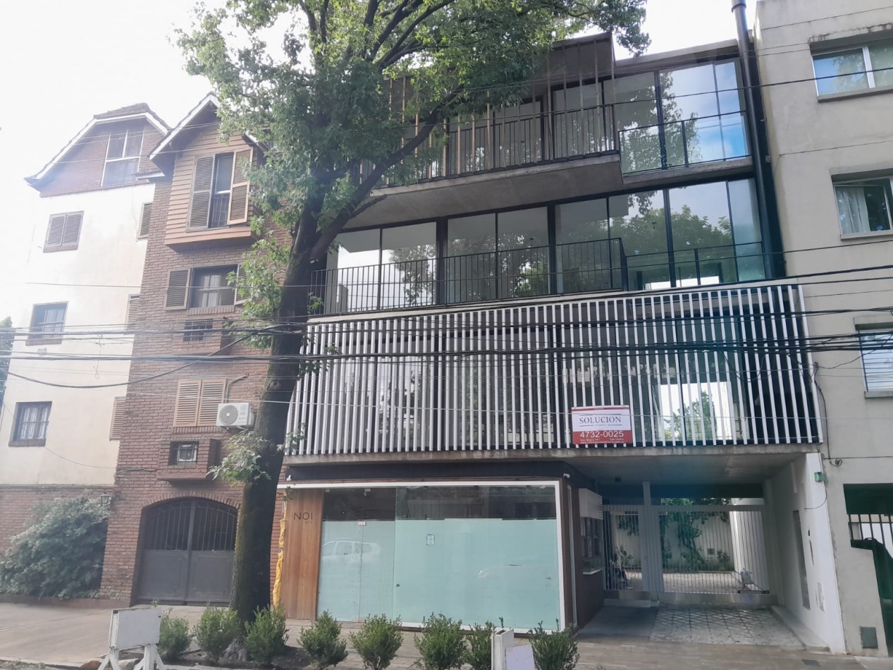 Alsina 185. Unico 3 ambientes con vista  abierta y balcon amplio con parrilla