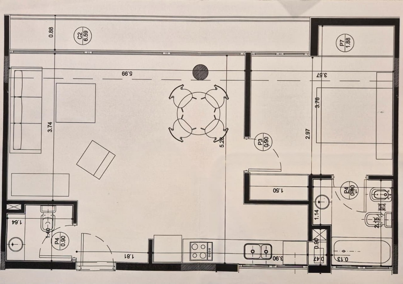 Moreno 47. Excelente ubicacion y terminaciones 